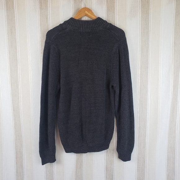 Eddie Bauer Pullover Sweater Charcoal Gray Size Large - Picture 8 of 8